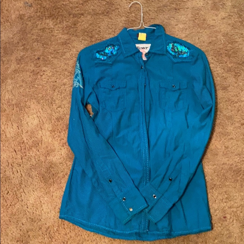 Roar western show shirt